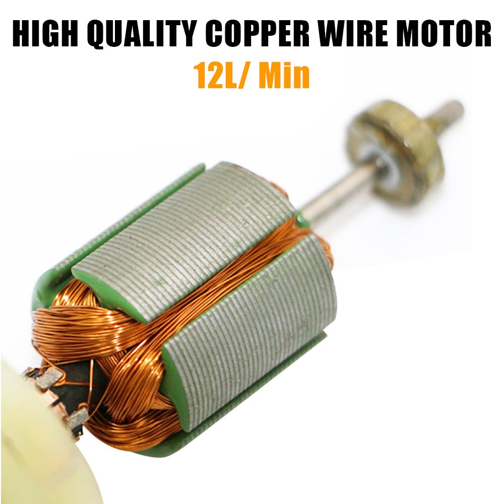 Автомобильный электрический масляный насос, мини-12 В, насос для перекачки топлива для перекачки дизельного масла, погружной водяной насос 12 л/мин, портативный корпус из алюминиевого сплава