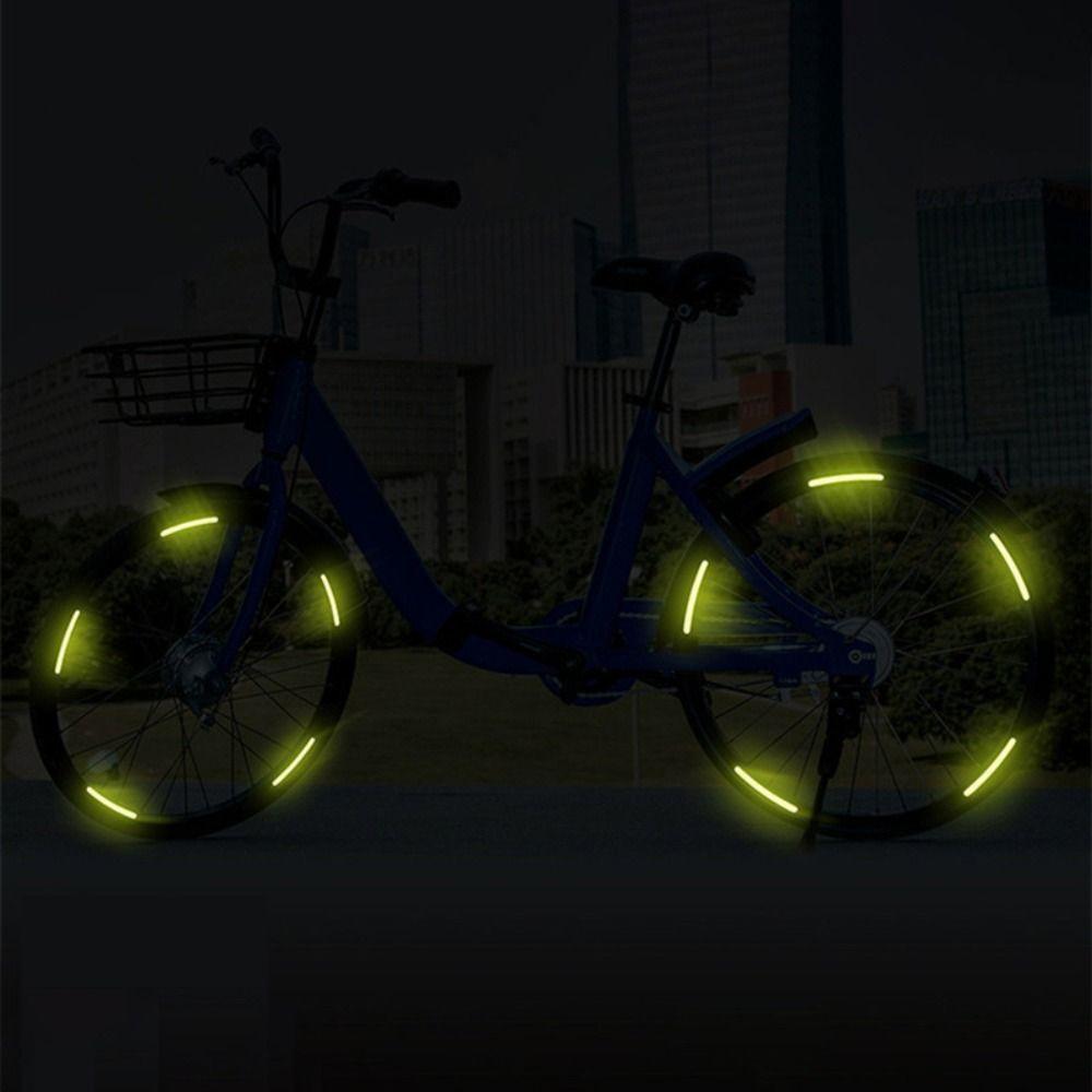 accessories Originality Motorcycle Tyre Warning Stickers Decorative Strips Hub Reflective Sticker