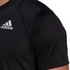 adidas Футболки Мужские Черные С Круглым Вырезом Умеренный Прямой Крой GL5403