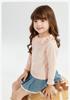 [Double collar bow] Infant and young girl's sweater Spring and Autumn children's casual top
