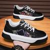 Popular 2025 Spring Men's Shoes New Casual Trend Board Shoes Fashion Versatile Internet Celebrity Platform Sports Ins Trendy Shoes