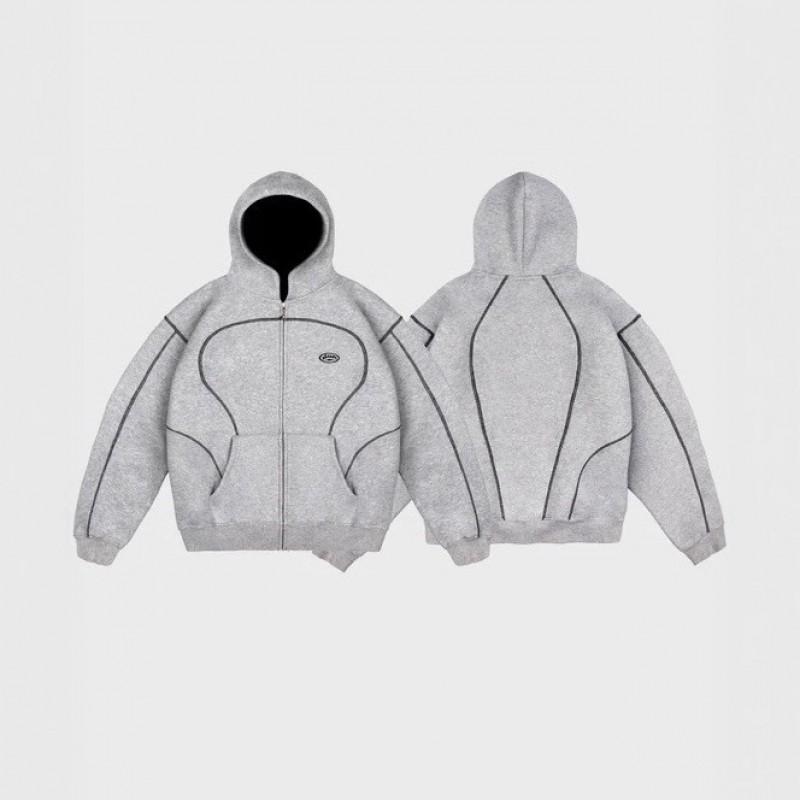 Y2K Letter Print Hoodie Tracksuit Streetwear Loose Fit Men Women
