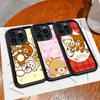 Популярный Милый Медведь R-rilakkuma Чехол для Телефона Для IPhone 17 16 15 14 13 12 11 Pro Max 16E Plus INS Мягкий Чехол
