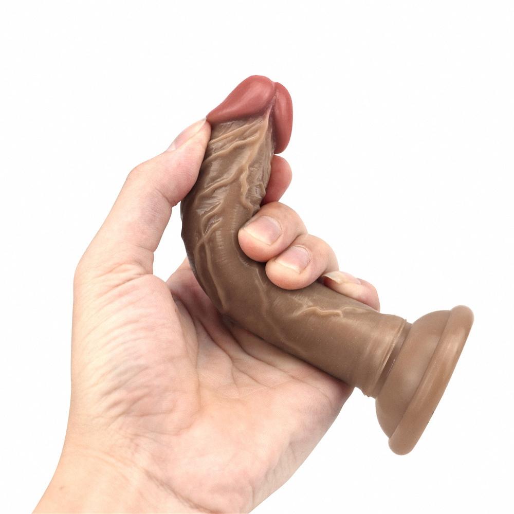 16 см жидкий силикон моделирование ультра мини фаллоимитатор мягкий мастурбатор женские секс-игрушки реалистичный пенис маленький член страпон