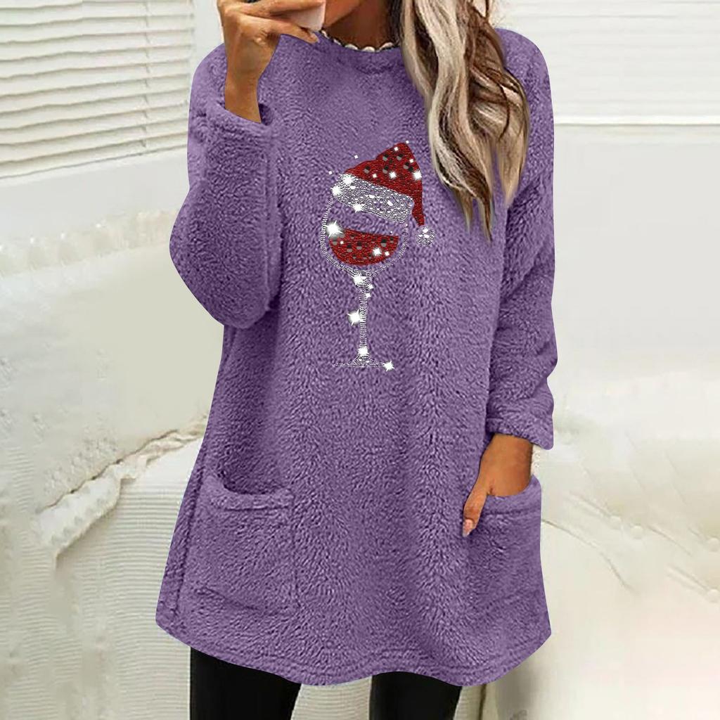 Женский свободный топ с круглым вырезом и длинными рукавами, ажурной спинкой