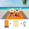 200x210cm Waterproof Pocket Beach Mat Folding Camping Sand Free Blanket Mattress Portable Lightweight Mat Outdoor Picnic Mat