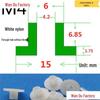 T-Shaped Nylon Insulating Bushing Spacer for M3-M35 Threads