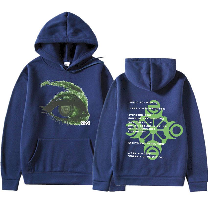 Худи с принтом глаз Yeat Lyfestyle 2093, мерч альбома, пуловеры, модные толстовки, мужской повседневный топ Y2K, эстетика, длинный рукав