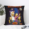 Funny SSimpsons The Halloween Family Pillow Case  Design Pillow Cover For Wedding Party Home Decor Cute Funny Cushion Cover