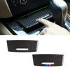For BMW 3 Series E90 E92 2005 - 2009 2010 2011 2012 Carbon Fiber Car Interior Center Control Cigarette Lighter Cover