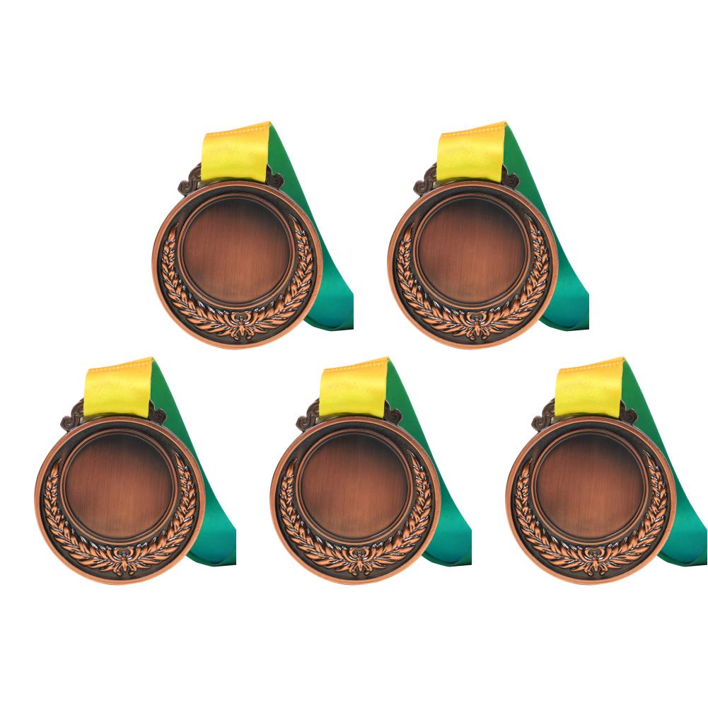 Медаль для награждения детей за участие в спортивных состязаниях, 2 дюйма, золотая, серебряная, бронзовая, с шейной лентой