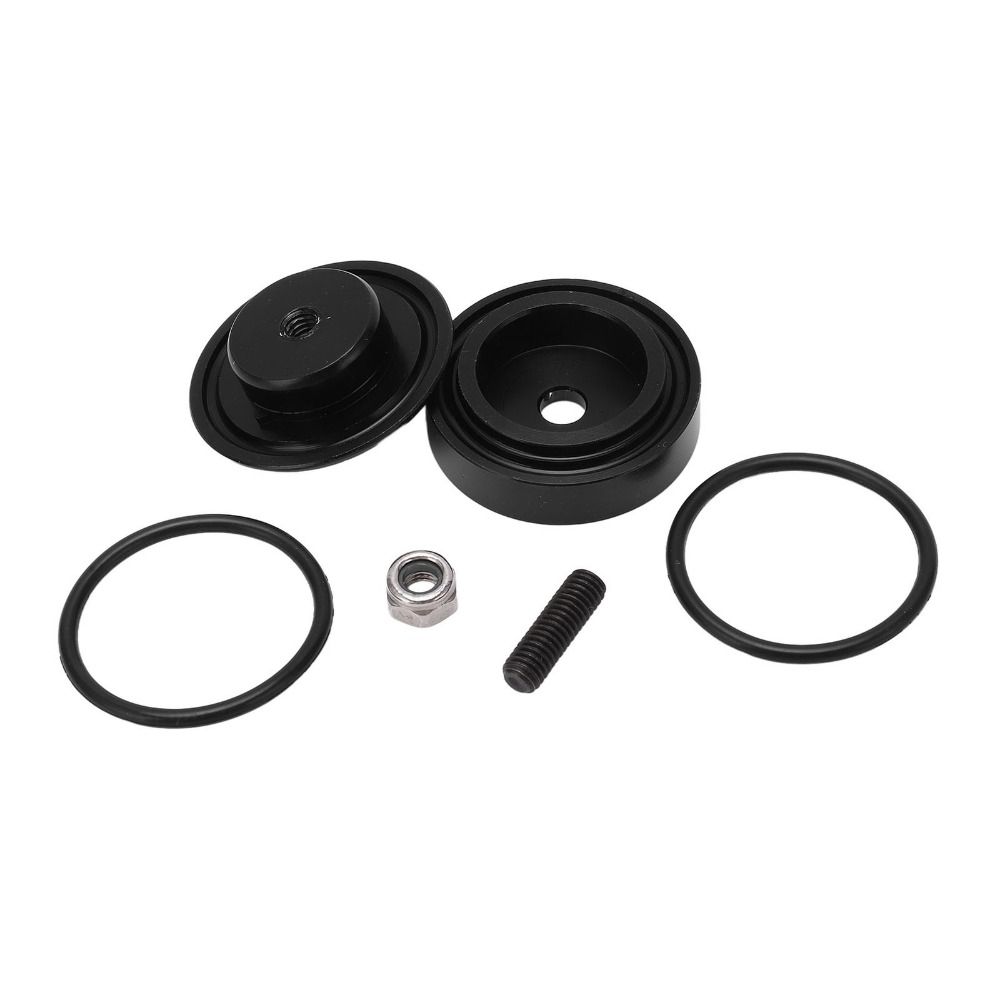 Black Color Rear Wiper Delete Kit Silver Aluminum Hole Plug Cap Hatchback Vehicles