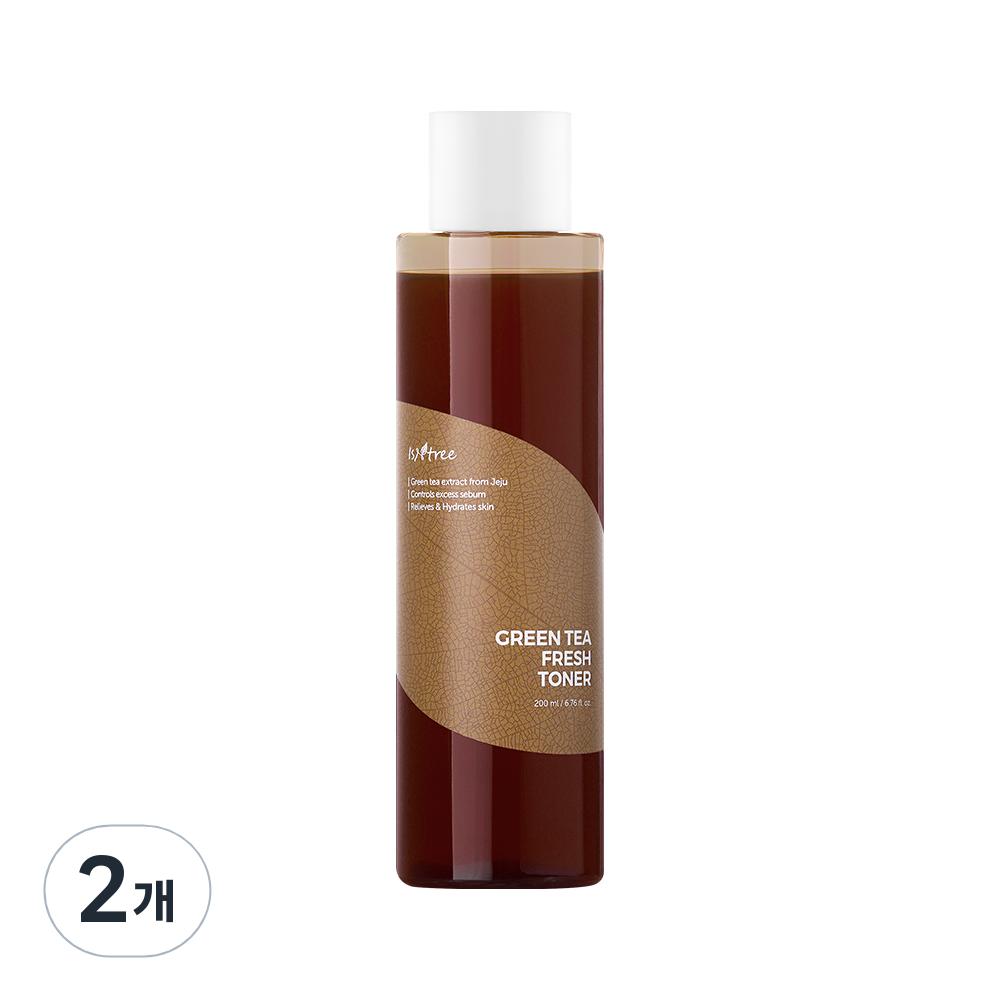 d'Alba Green Tea Fresh Toner, 200ml, 2 Units