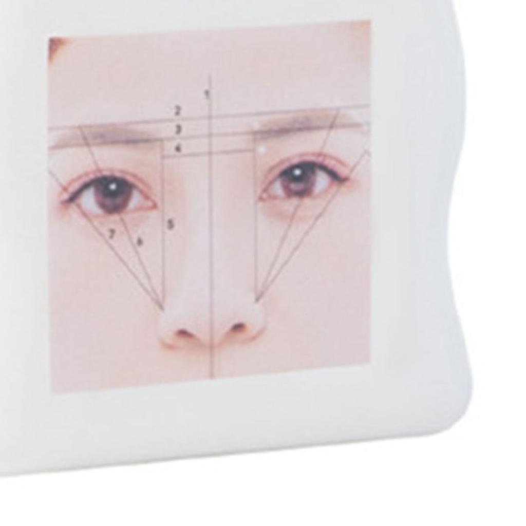 Предварительно нанесенная картографическая строка для инструмента для измерения бровей, точное позиционирование, строка для микроблейдинга, 20 м, Bla