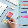 Waterproof Morandi Sticky Notes Multi Color Page Marker Tabs  Stationary