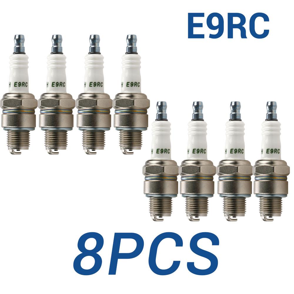 2-8PCS Candles Replace for BR9HS B9HS Denso W27FSR W27FS W27FS-U TOYOTA 90098-27645 HONDA 98076-59710 Spark Plug TORCH E9RC