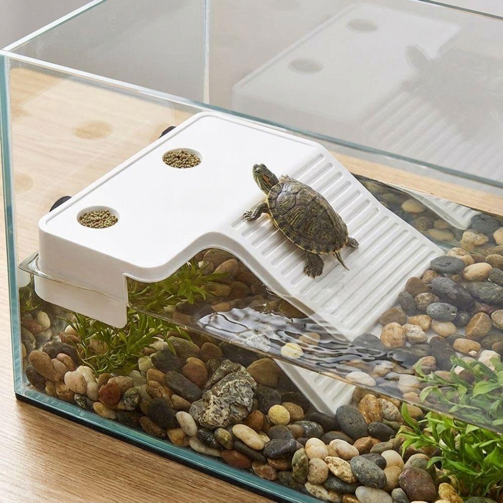 Stable Turtle Floating Platform Non-Slip Turtle Climbing Slope Reptile Ramp Aquarium