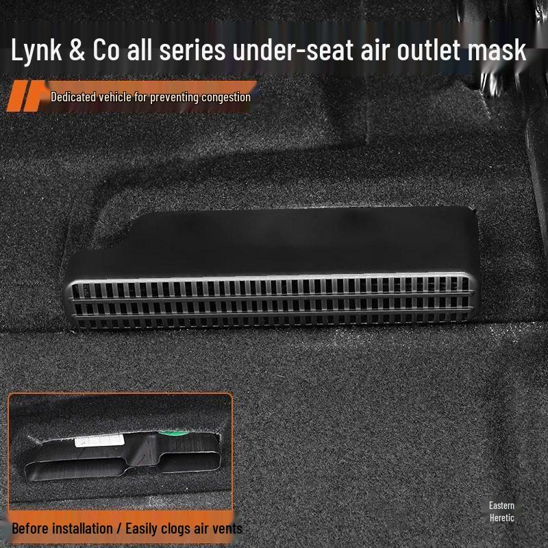 Lynk & Co Rear Seat AC Vent Cover Anti-Clogging for Models 01-08
