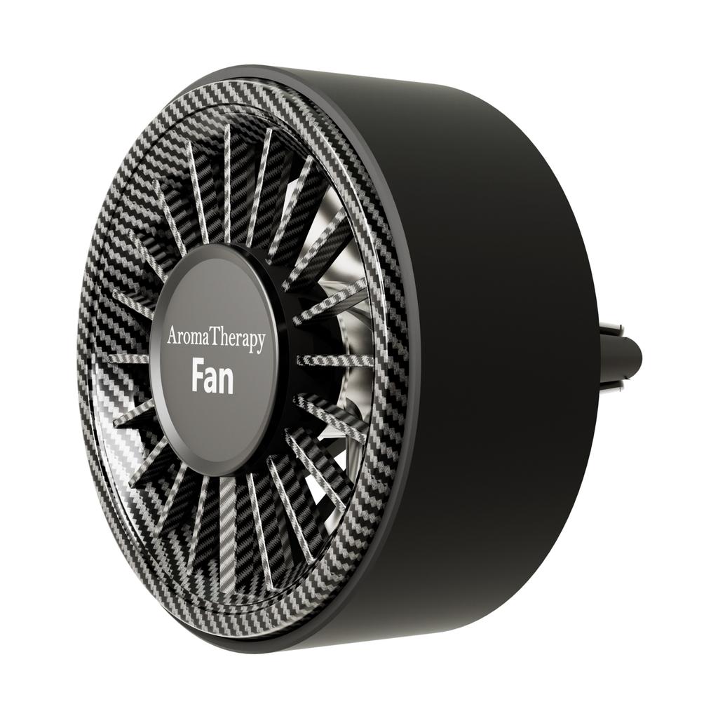 Новый автомобильный аромадиффузор-вентилятор с разноцветной подсветкой, вентилятор для воздуховода автомобиля с тремя регулируемыми скоростями, аксессуары для вентиляционного отверстия автомобиля