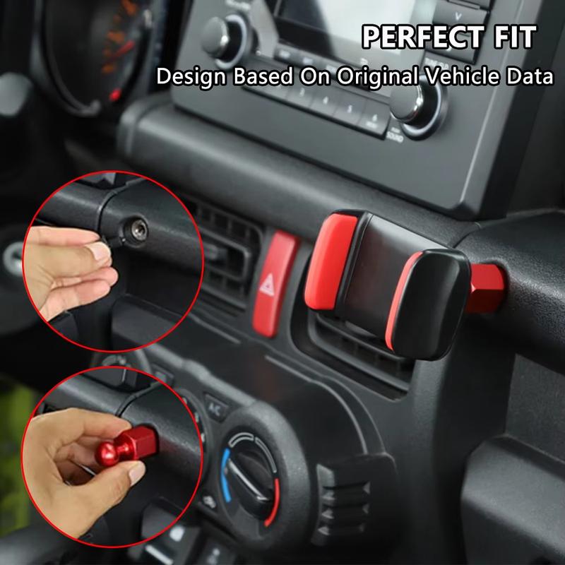 Car Mount Phone Holder Tablet Bracket Pad Stand for Suzuki Jimny JB74 JB64 JB43 - 2024 2025 Interior Accessories