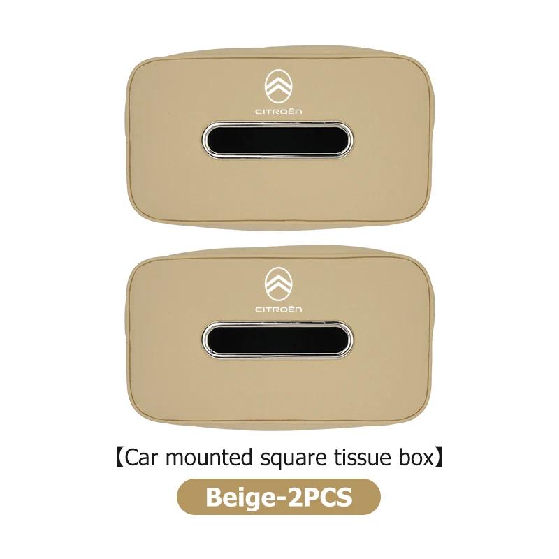 Car Tissue Drawer Armrest Box Backrest Hanging Sun Visor Bag For Citroen Jumper Celysee Cactus Picasso Aircross Saxo Grand akh256