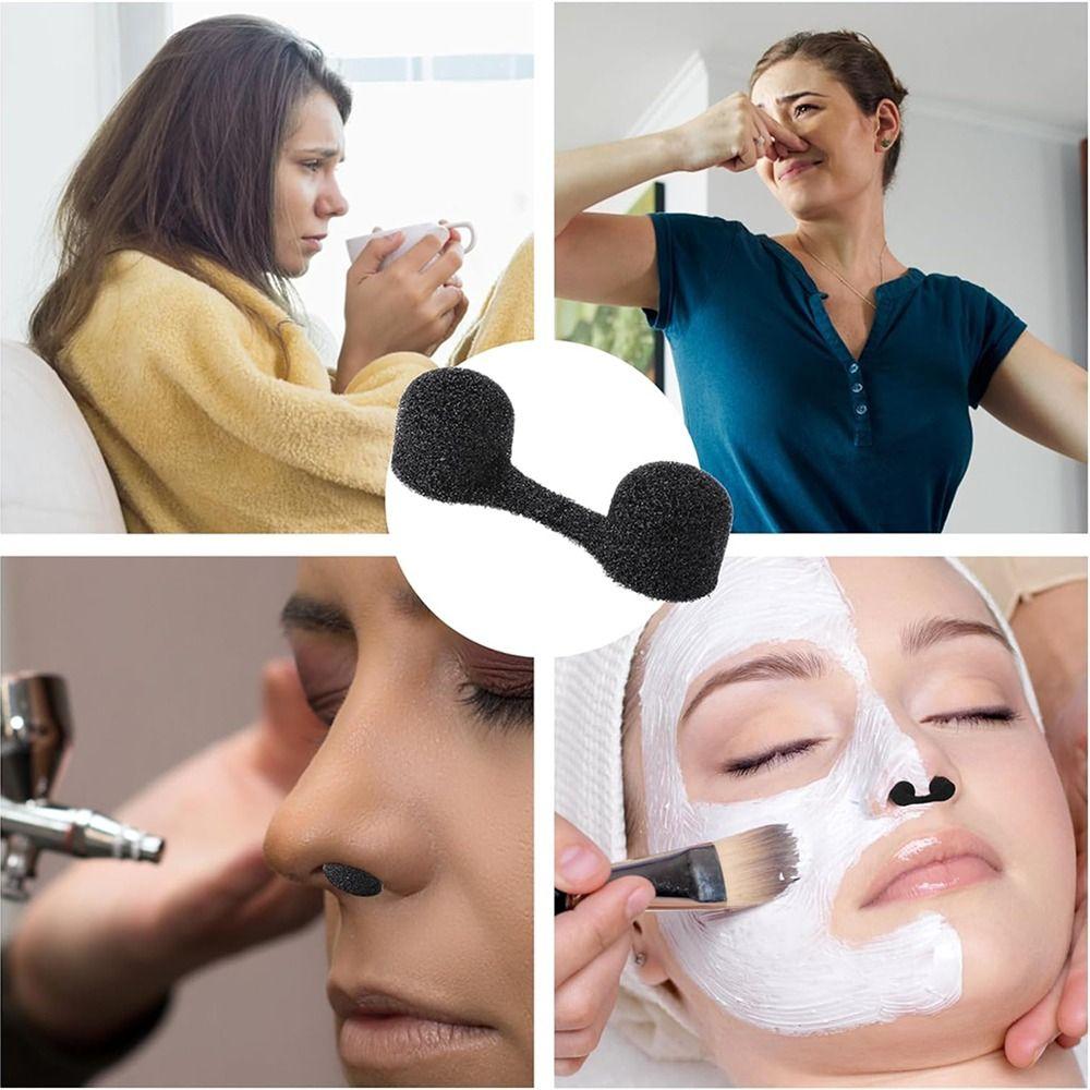 Outdoor Nose Filters Invisible Nostril Filters Accessories Sponge Nose Plug