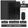 Magic Keyboard Wireless Mouse Tablet for Samsung Galaxy Tab A8 Case 10.5" Tab A7 S7 FE Puls 12.4" Tab S8 11" Tab S6 Funda Cover