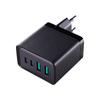 Joyroom 67W GaN Multi-Port Charger (2x USB, 2x USB-C) with 100W USB-C Cable - Black (Model TCG02)