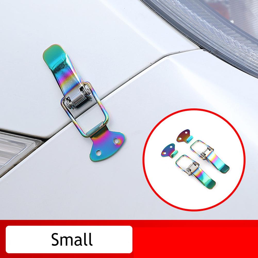 2 Pcs Fastener Clip Universal Security Hook Lock Clip Kit Bumper Quick Release Hook Lock Clip for Drone Car Accessories