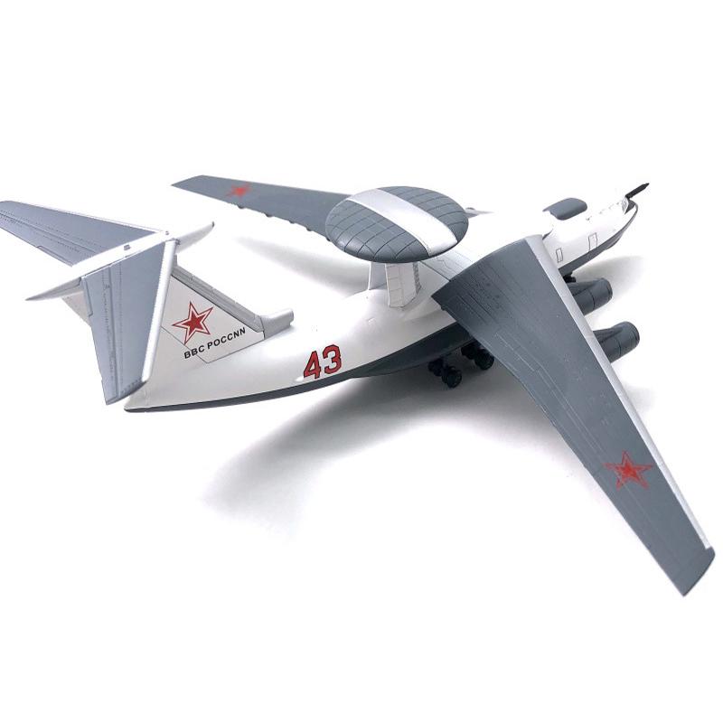 Масштаб 1/200 Советский самолет ДРЛО А-50У Модель Литой Металл Военный Самолет Готовый Декоративный Орнамент Коллекция Подарок