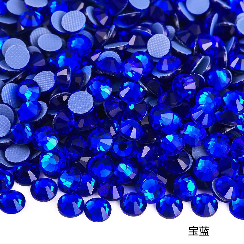 Имитация австрийского горячего алмазного маникюра Стеклянное плоскодонное сверло Клей для страз Аксессуары для одежды своими руками Термоплавкий клей для нижнего сверла