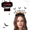 Halloween Headbands, Ghost Festival, White Ghost, Bat Ball, Hair Buckles, Headwear, Headbands, Party Costume Props, COS Accessories