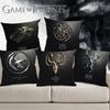 Luxurious Game Of Thrones Fire And Blood Throw Pillow Case For Elegant Home Decor