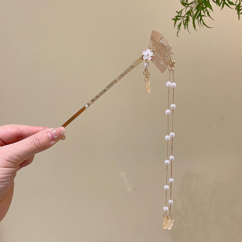 Korean Retro High-End Metal Hairpin - New Ancient Style