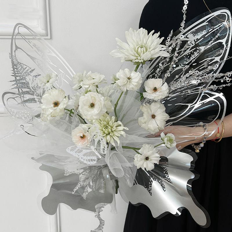 DIY Моделирование Букет Оберточная Бумага Цветочная Оберточная Бумага Netflix Крылья Бабочки