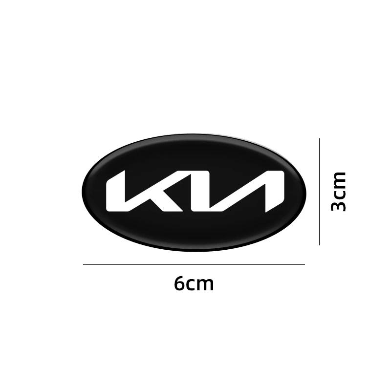 ACZ2  Car Steering Wheel Decoration Sticker Badge Auto Styling For Kia Rio Ceed Sportage Cerato Soul Decoration Accessories