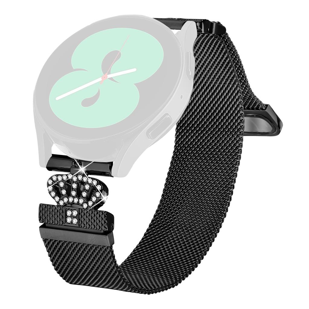 For Mibro Lite Milanese Band Magnetic Crown Clasp Stainless Steel Strap