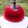 Faux Fox Fur Scarf Fur Ring Collar Thicken Fluffy Autumn Winter Neck Warmer Women Muffler Solid Color Outdoor Windproof Scarf