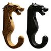 Environmentally Friendly PLA Art 3D Printed Viking Dragon Wall Hook, Decorative Nordic Style Coat Hanger, Mythology Inspired Decor Durable Storage