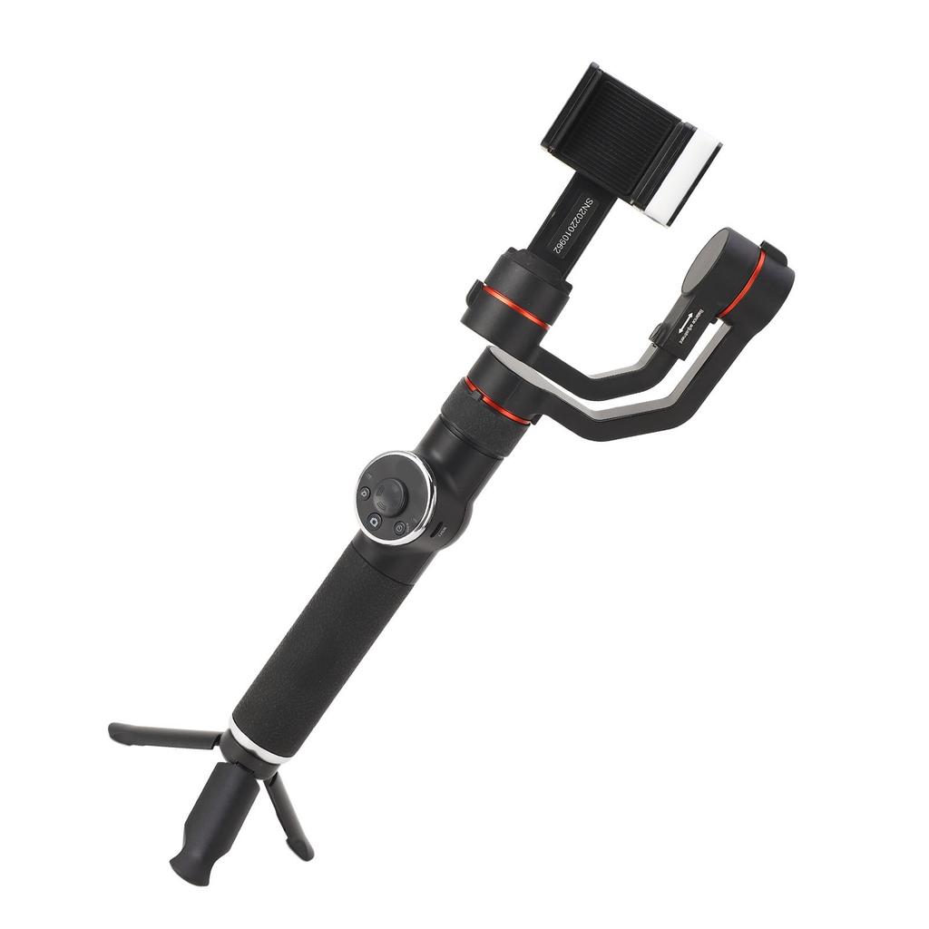Легкий ручной стабилизатор с держателем для вспышки для смартфонов и экшн-камер