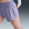 Nike Dry Fit One Comfortable Fashion Casual Versatile Solid Color Sports Shorts Women shorts Purple DX6011-533
