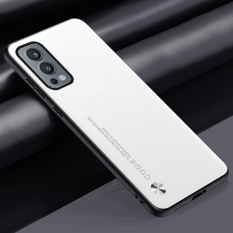 Роскошный чехол из искусственной кожи для OnePlus Nord 2 5G, задняя крышка, матовый силиконовый чехол для телефона с полной защитой для One Plus Nord 2 Nord2