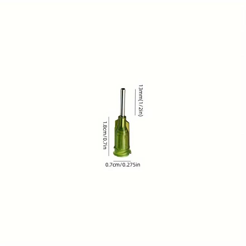 Тупые дозирующие иглы Luer Lock 14 G 1/2 дюйма Набор 30/100 шт. для проектов по изготовлению поделок из эпоксидной смолы и ювелирных изделий