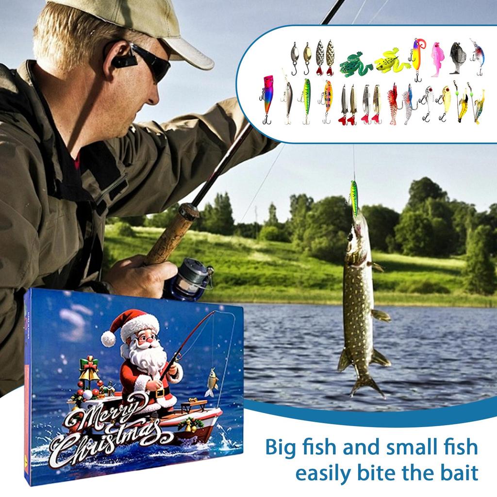 Рождественский Набор Рыбы Креативный Набор для Любителя Рыбалки Разнообразная Рыба Рыба Набор