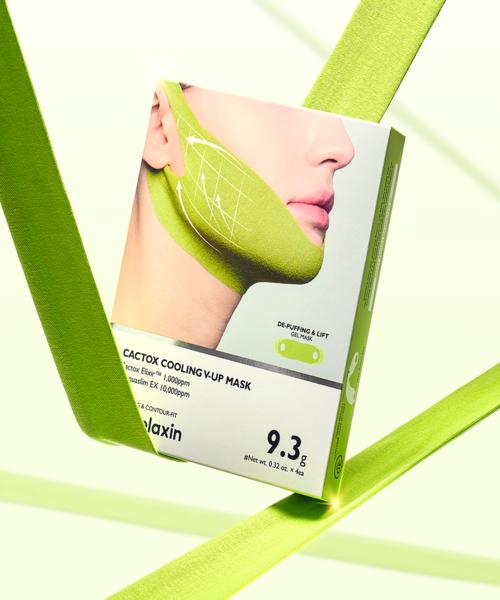 Доктор. Охлаждающая V-образная маска Melaxin Cactox 9,3 г (4 упаковки)