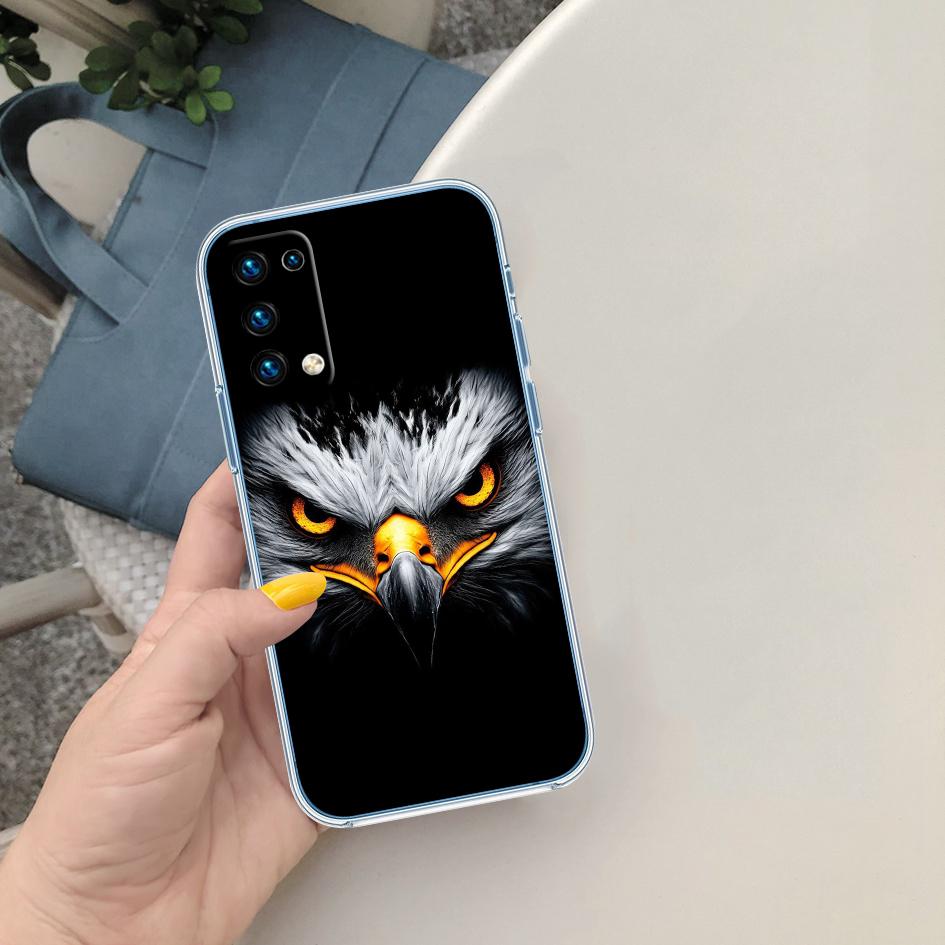LO51 Hawk Eagle Phone Case for Motorola Moto G10 G20 G30 G31 G32 G34 G35 G41 G42 G50 G51 G52 G55 G60 G60S G62 G71 G72 G75
