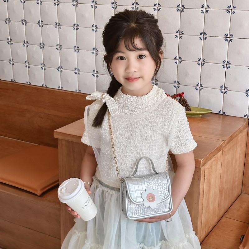 Pu Material Breathable Girls Boys Fashion Chain Crossbody Bag For Daily Use