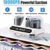 Беспроводной ручной пылесос 10000 Па, комбо 2-в-1 швабра и пылесос, беспроводной вертикальный пылесос со светодиодным цифровым дисплеем, 80000 об/мин двойное шумоподавление
