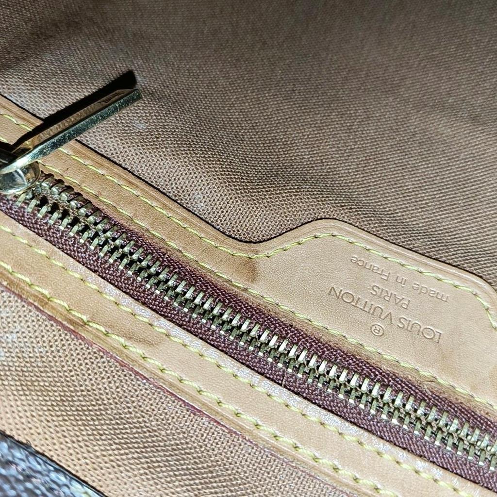 [Б/У] Сумка-тоут Monogram Canvas Cabas с логотипом - Удовлетворительное состояние #1AVHUDA