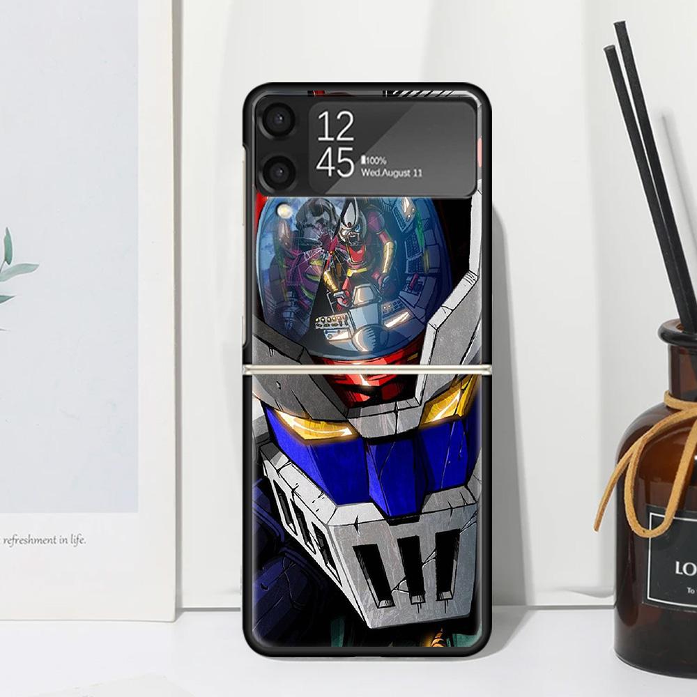 Чехол для телефона M-Mazinger Z Anime для Samsung Galaxy Z Flip 7 Flip7 Zflip 6 Flip6 5 Flip5 4 Flip4 3 Flip3 5G Fundas Черная крышка Gala